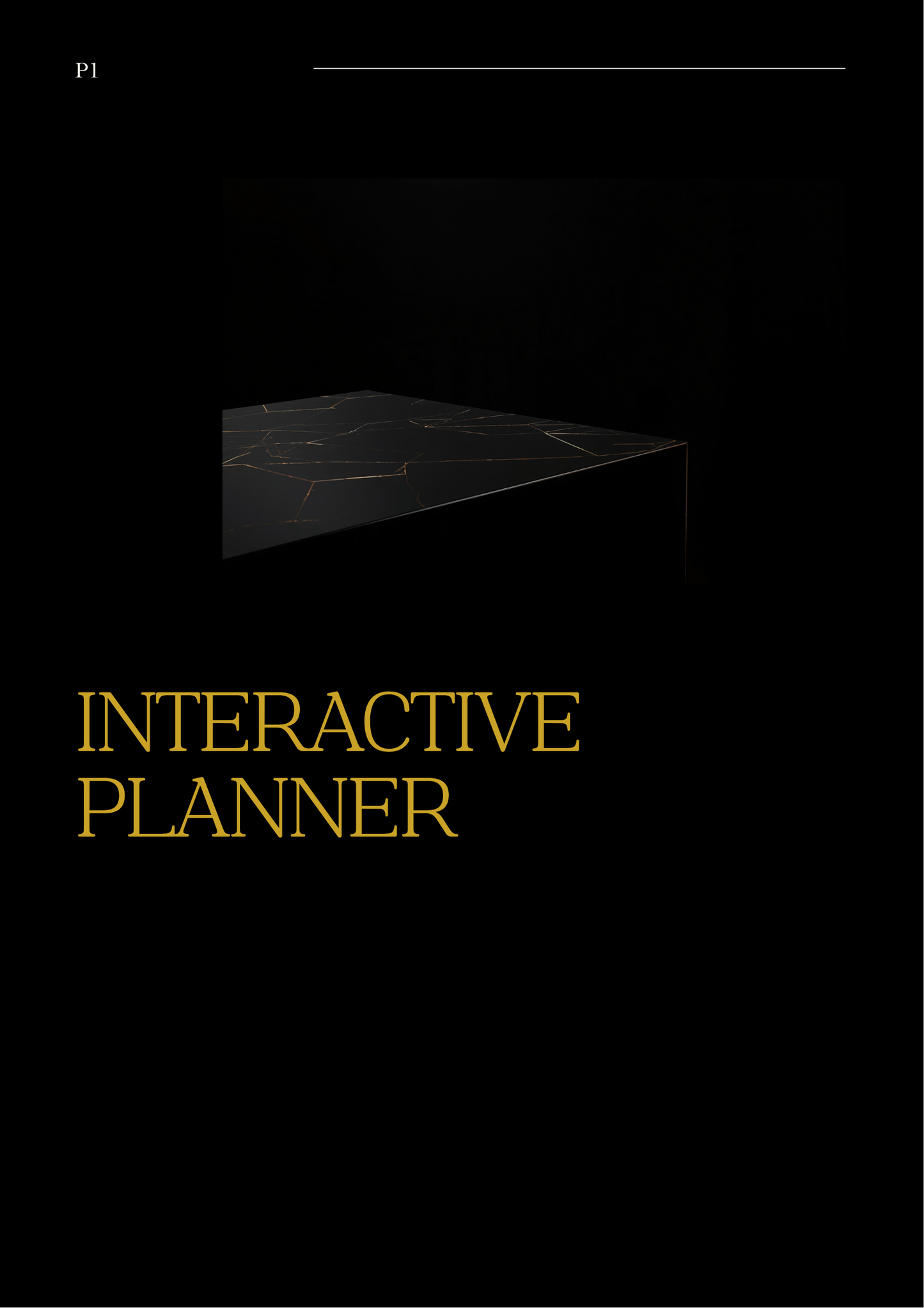 Interactive Planner cover — P1