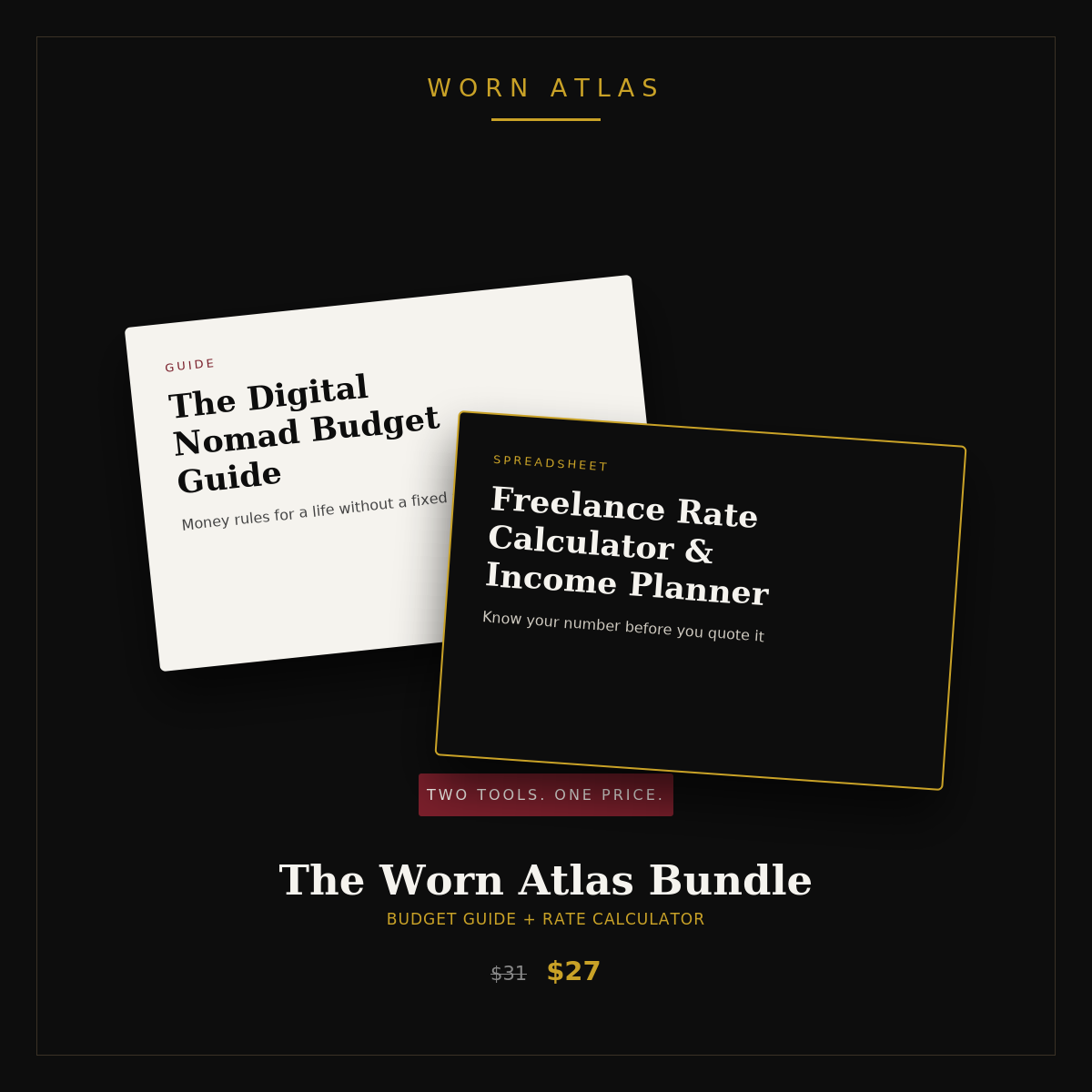 The Worn Atlas Bundle cover