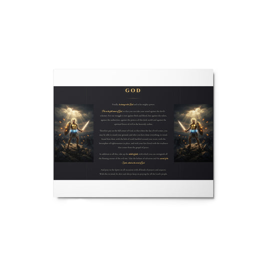 Armor of God metal print — Word Life